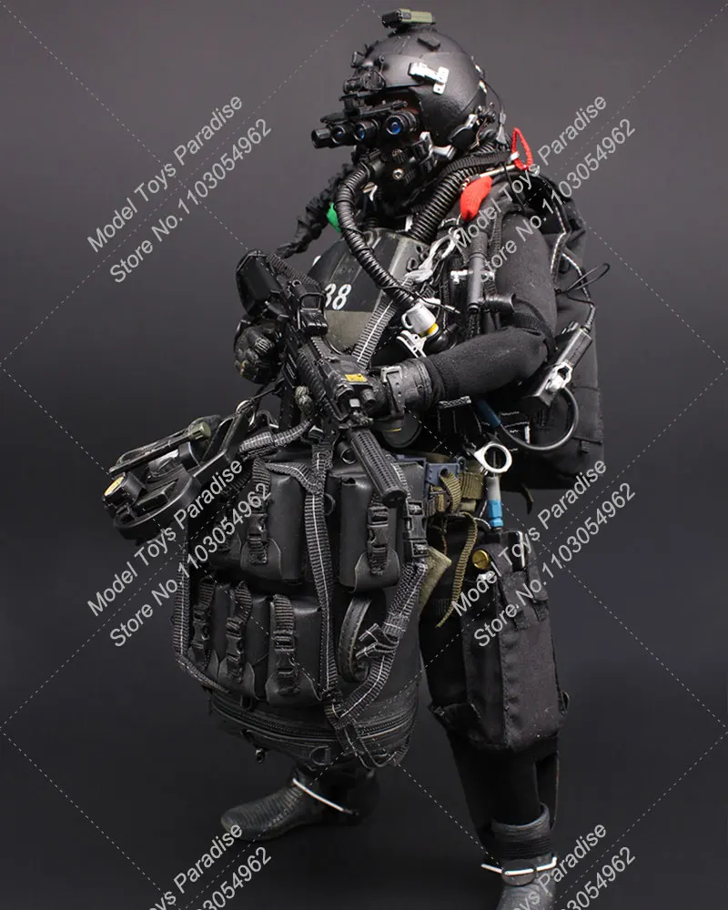 mini times toys M004 1/6 Scale Male Soldier Seal Night Jump Water Special Force Full Set 12inch Action Figure Collectible Gifts