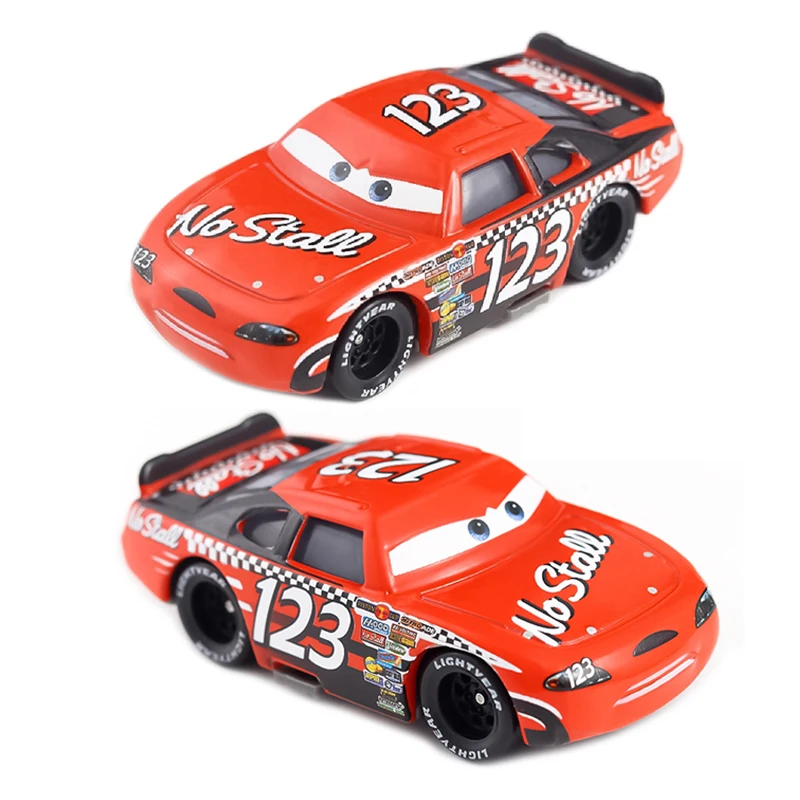 Disney Pixar Cars 3 Lightning McQueen No. 123 Jackson Storm Ramirez Diecast Metal Car Model Children Educational Toys