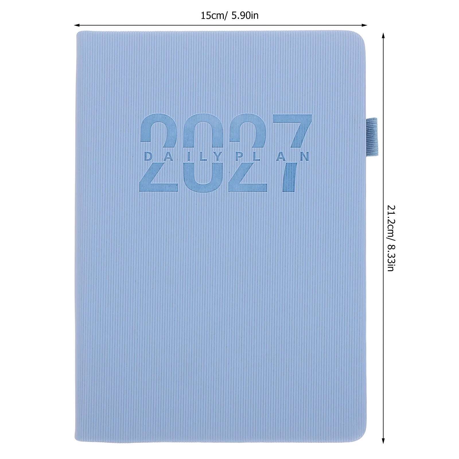 A5 120 Page Daily Planner Notebook Lined Dot Grid Weekly Monthly Calendar Schedule Organizer for Students Professionals Planners