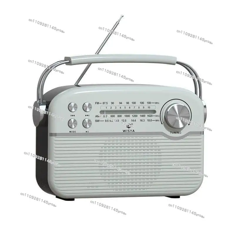 2022 New Retro Radio Card Bluetooth Multi-function Player All-in-one Machine Full-band Broadcast High-end Portable Small Mini