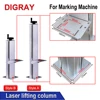 Table élévatrice de machine de marquage laser DIGRAY, support élévateur à axe Z, commande de moteur, table élévatrice automatique, recommandé, 500mm, 800mm 3