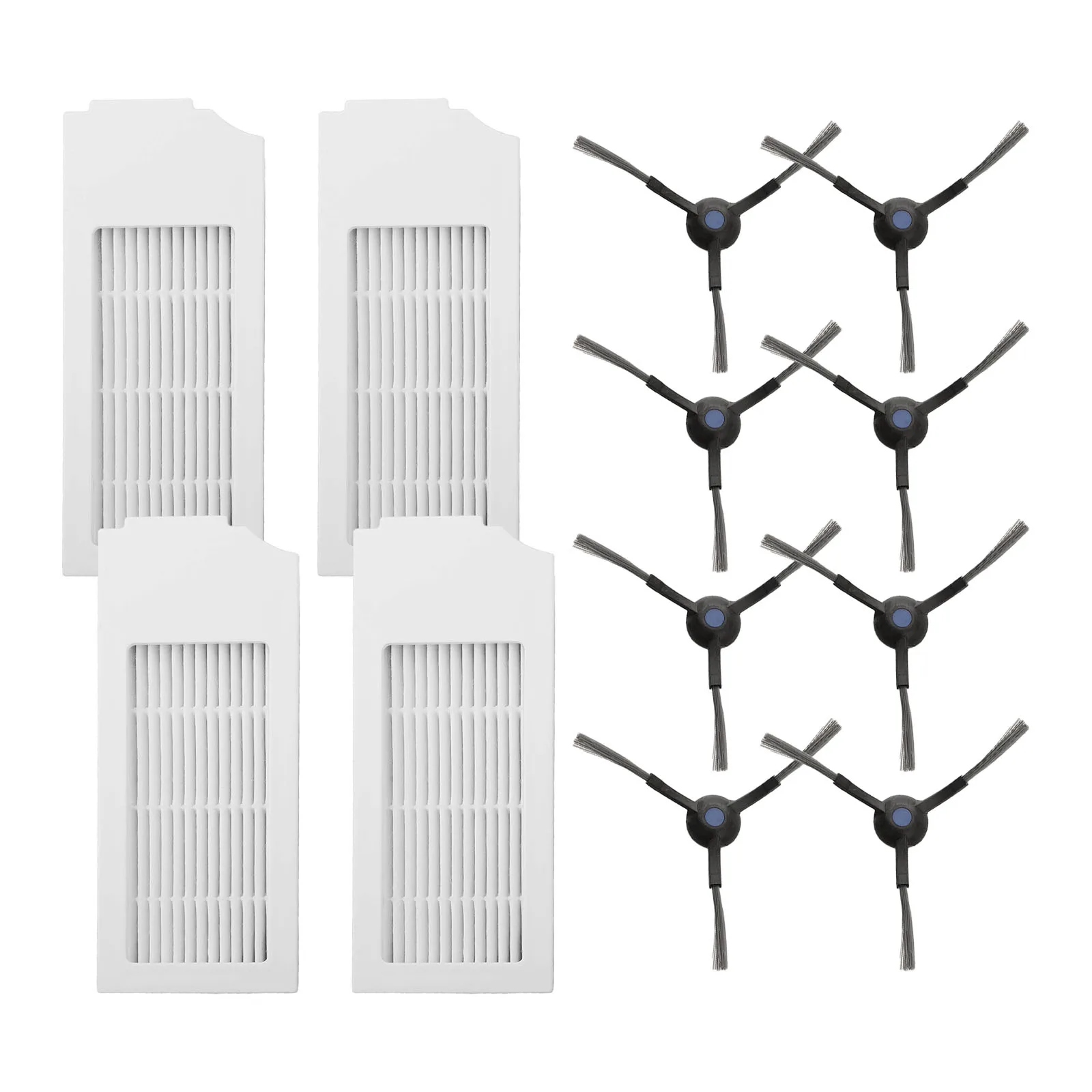 Maintain a healthier home environment with For DEEBOT N20 N20 PLUS N20 PRO PLUS filter and side brush replacements