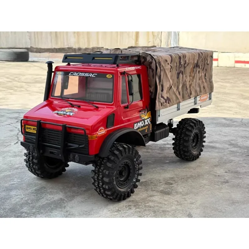 

Crossrc EMO XX 1/6 Dinosaur Pickup Truck Bed Cover Roll Cage Stylized Rear Cabin Shell for Stegosaurus Brontosauru Upgrade Parts