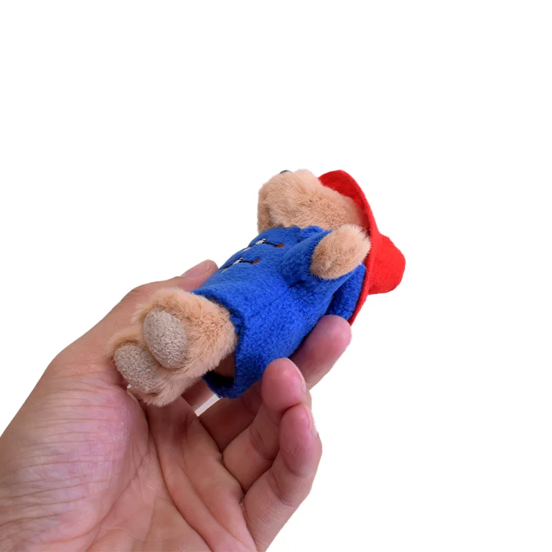 Britain Paddington Bear plush dolls Kawaii Small Bear Stuffed Dolls High Quality Children Christmas Birthday Gifts 10cm