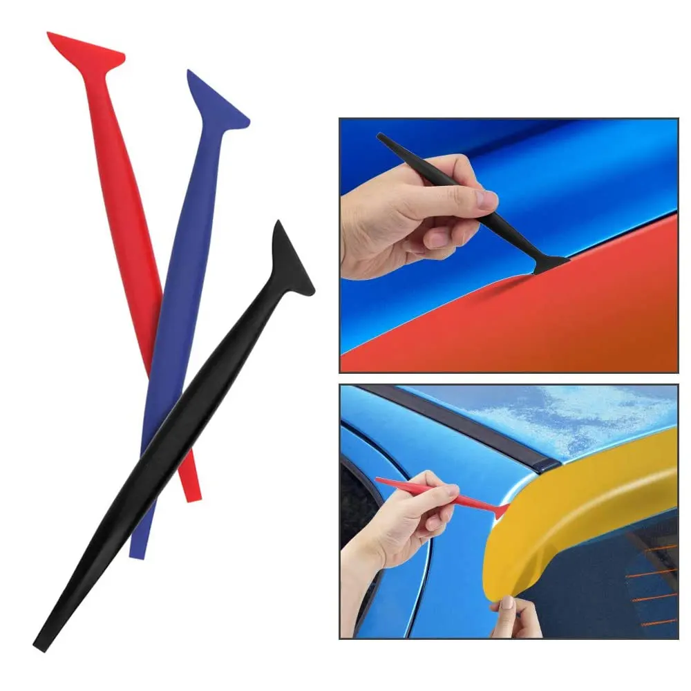 

5pcs Edge-closing Detailing Tools Car Vinyl Wrap Film Squeegee Scraper for Automobile Film Sticking Tool Car Styling Accessories