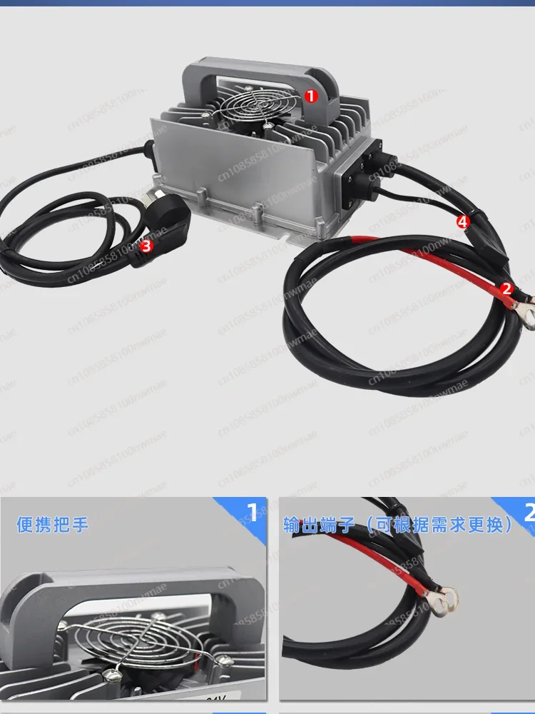 Z7 Waterproof Intelligent Portable Car Charging Machine 24V48V60V72 Lead-acid Battery Ternary Iron