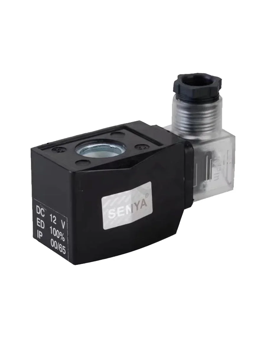 SENYA CKD AB410 Solenoid Valve Coil Waterproof Fogproof Outdoor Inner Diameter 16mm Height 40mm AC220V DC24V DC12V