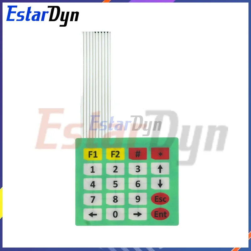 4 12 16 20 Key Button Membrane Switch 1x4 3x4 4x4 4x5 Keys Matrix Array Keyboard Keypad Control Panel DIY Kit For Arduino