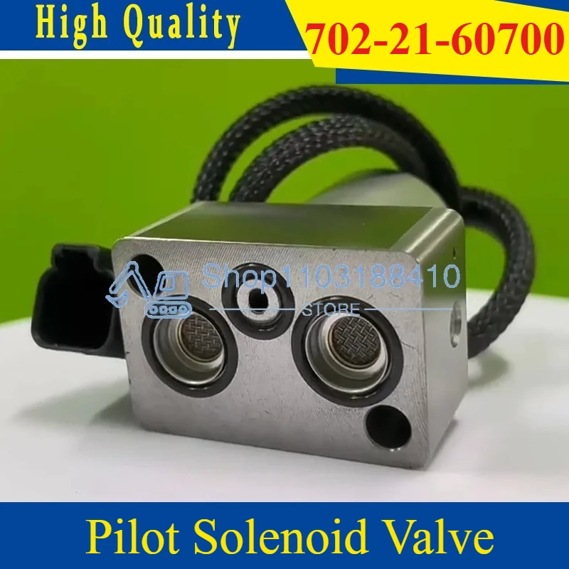 

High Quality Pilot Solenoid Valve 702-21-60700 Excavator Accessories