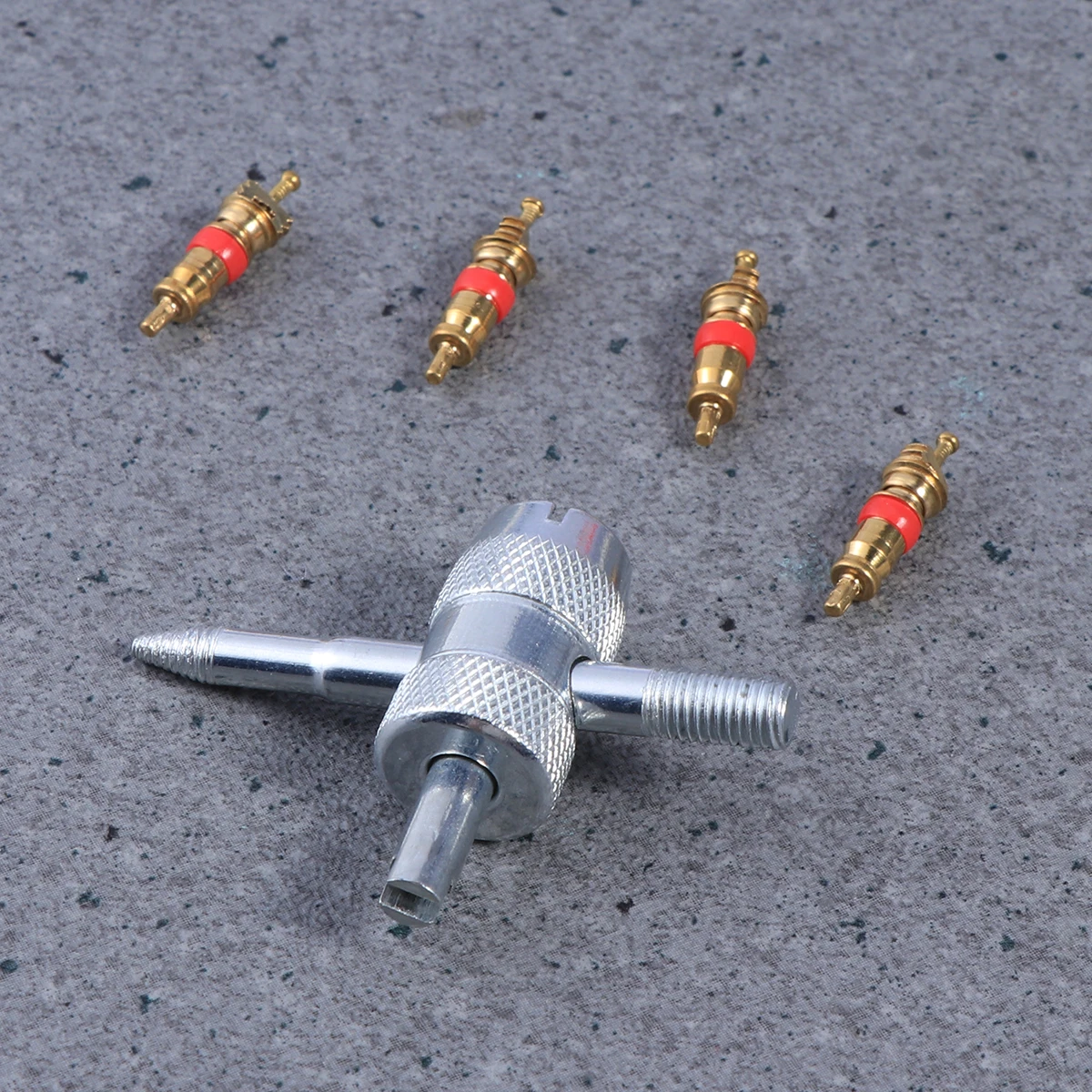 

Tire Tool Brass Cores Fits All Vehicle Air Conditioning Units Core Remover Re-Tap Threads Stem Puller For Cars Trucks