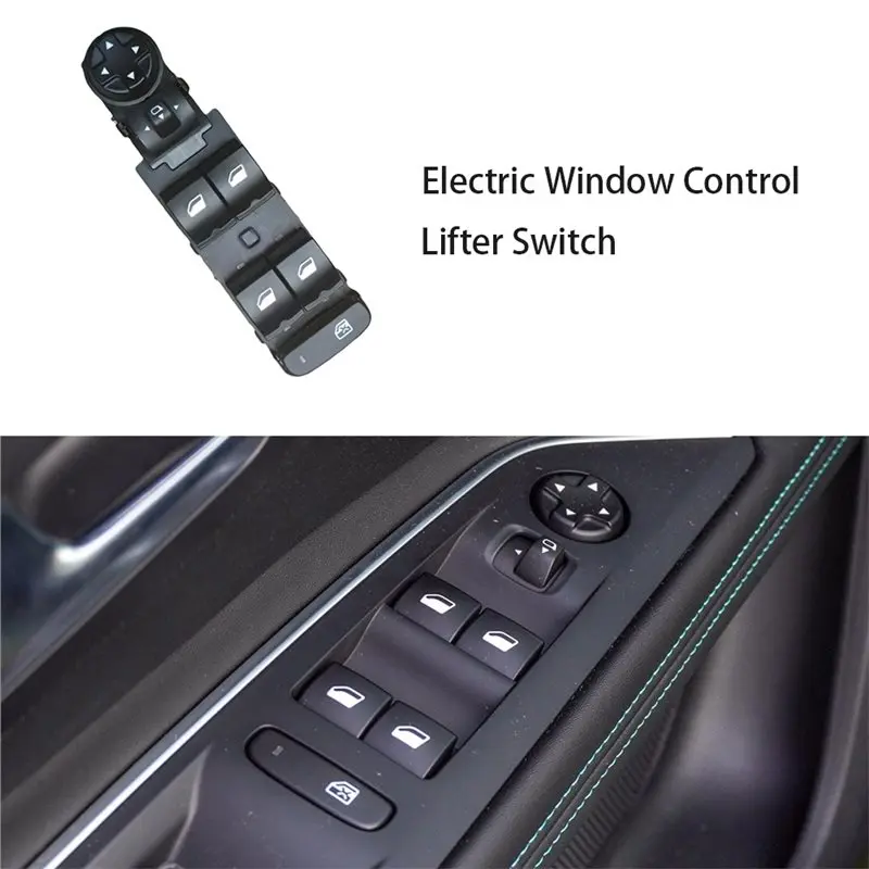 Simple Front Left Electric Window Control Lifter Switch 98351981ZD 98200237ZD For 4008 5008 Citroen C5 AIR CROSS Car