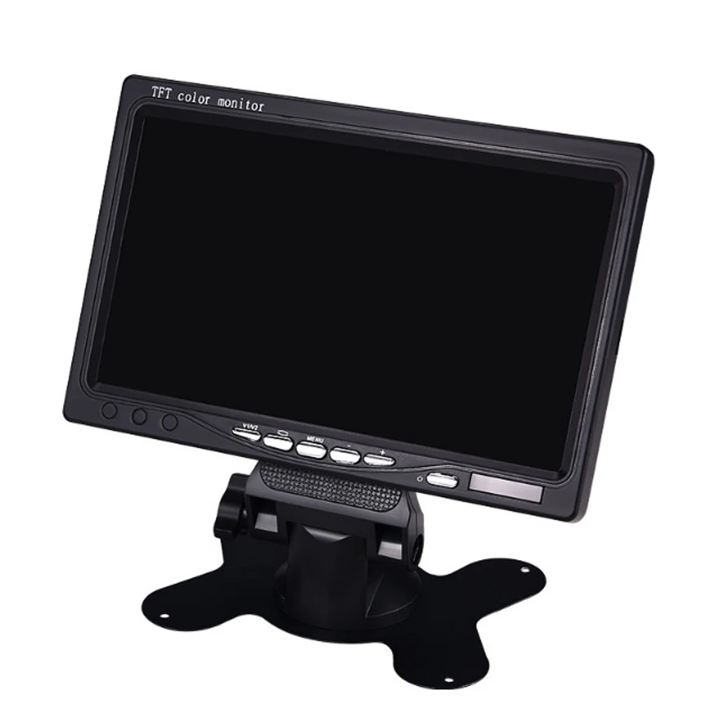 DC VGA 9V-36V 7 Inch TFT LCD IPS Industrial Hospital Monitoring Display Screen Display Accessories Only Display Usage