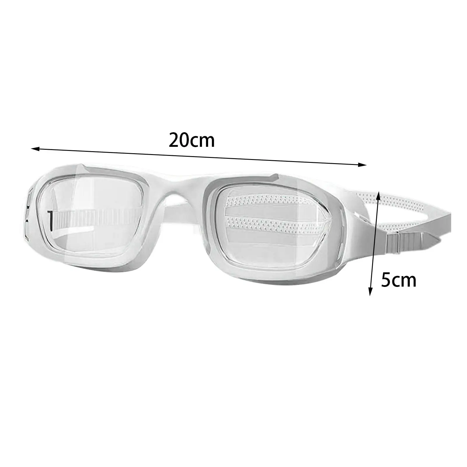 Swimming Goggles Water Resistant Anti Fog No Leaking Pool Goggles Clear View Comfortable Portable for Women Men Swim Eyewear