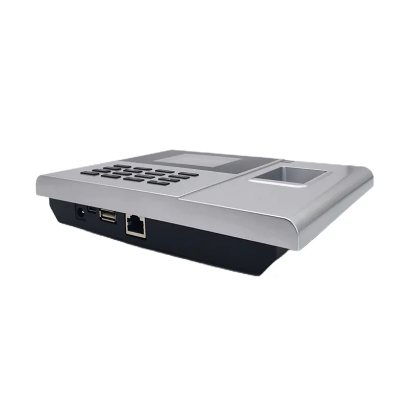 ระบบเวลาลายนิ้วมือเวลาและเครื่องเข้าร่วมระบบ Wifi 2000Mah แบตเตอรี่ทนทาน US Plug