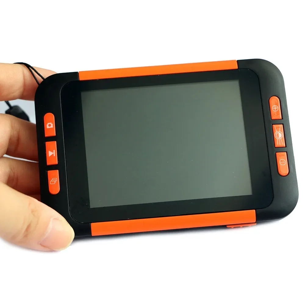Alat bantu visual elektronik Mini dari produsen sumber, dengan kaca pembesar 3.5 inci dan pengambilan foto 32x