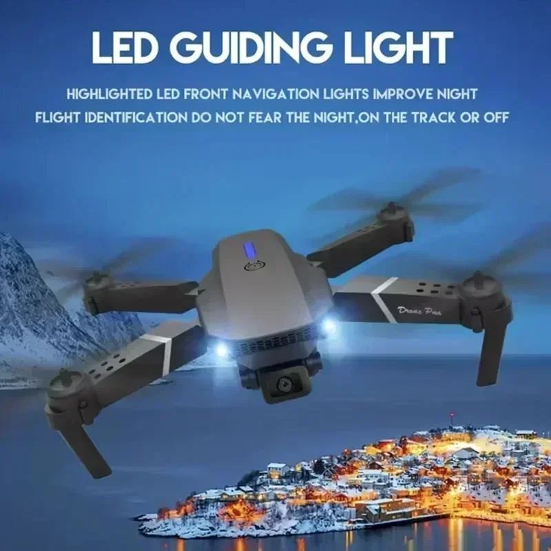 E88 Drohne profession elle 4k Weitwinkel-HD-Kamera WiFi fpv Höhe halten faltbare RC Quadro tor Hubschrauber kamera freie Kinderspiel zeug