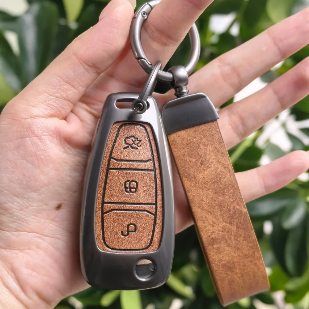 For Ford C-Max S-Max Focus Galaxy Mondeo Ranger Transit Tourneo Custom Car Remote Key Fob Shell Cover Case Key shell
