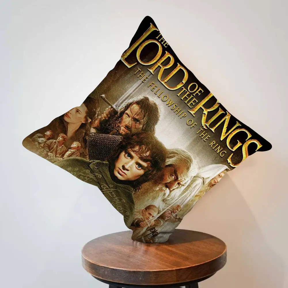 Fantasy Film The Lord of the R-Rings Pillow Anime Pillow Sofa Bed Head Pillow Cover Cushion Cover 45x45 cm Fashion