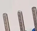 Aluminum Step Head Screws Staniless Steel Thread M4 Colourful Knurled Hand Tighten Thumb Bolts