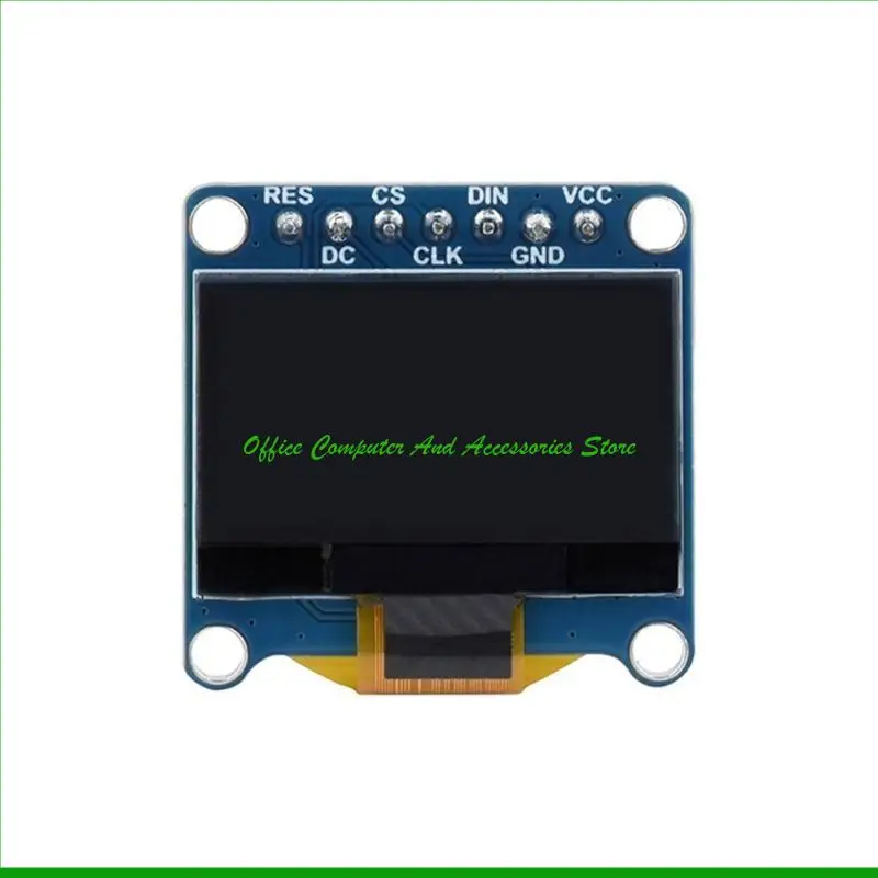 

U55C OLED 0.96 Modules I2C SPI Communication Computer Display Blue/Yellow+Blue/ White