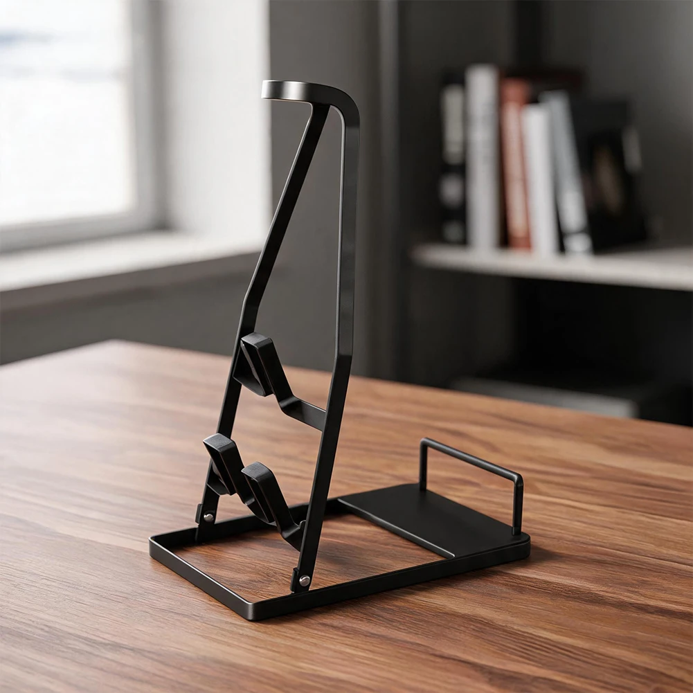 For Home Organization Vacuum Cleaner Stand Convenient Cleaning Accessory Holder Carbon Steel Construction Space Saving Design