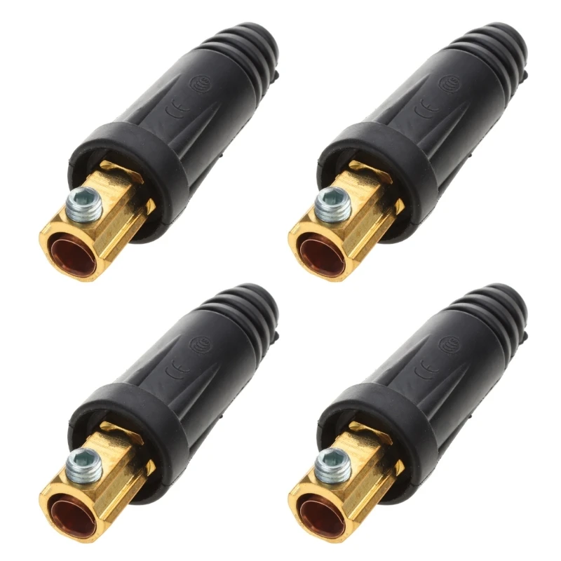 2Pcs/set Welding Cable Quick Connector Pair 200Amp 300Amp Male/Female Set for Welder Machine Accessories