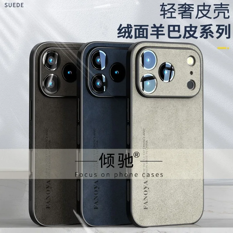 For Honor 600 Pro Case Luxury PU Matte Leather Silicone Phon