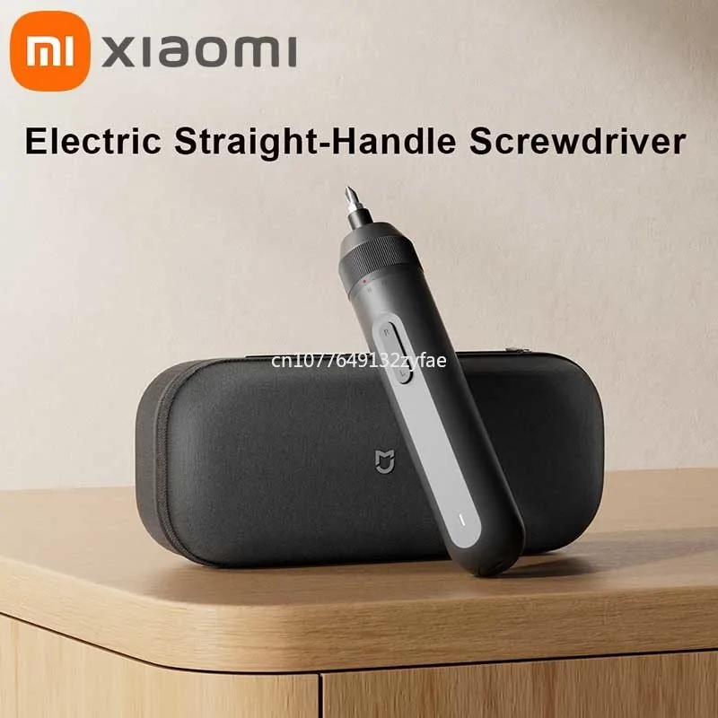 Xiaomi Electric Screwdriver Set Straight Handle Screwdriver Portable Screwdriver Magnetic Bits Repair Tools With Lights 3 Gear