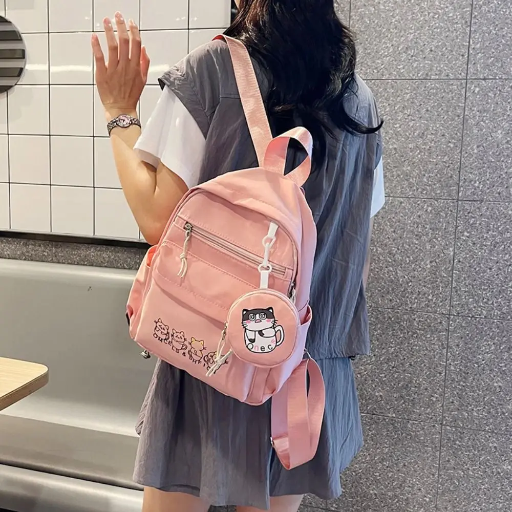 Lightweight Students School Bags Waterproof Zipper Closure College Student Backpack Adjustable Straps Comfortable