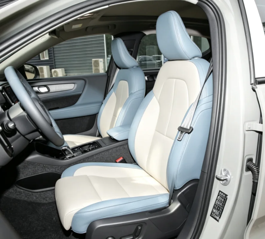 Für Volvo XC40 2019 Maßgefertigte Autositzbezüge Luxuriöses Nappaleder 100% Passgenau Innenausstattung 360 ° Vollständige Abdeckung – Detail 5