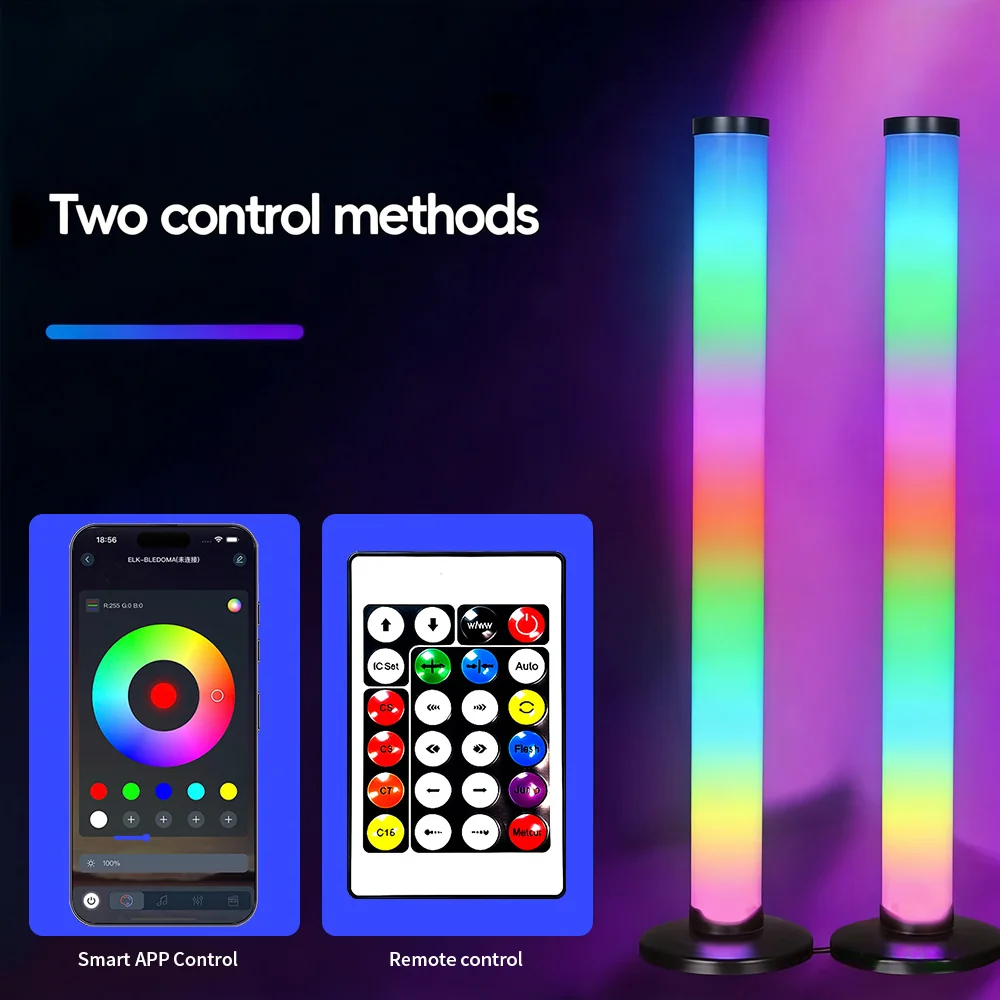 25CM 5V USB RGB LED-Licht Ambiente-Beleuchtung Magische Farbwechsel-Soundeffekte PUL Bluetooth Musik-Synchronisationslicht Gaming Desktop PC Party LED