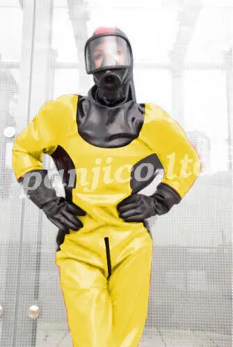 

Latexanzug Gummi Rubber Bodysuit Catsuit Ganzanzug Zentai Kostüm Rennuniform Masquerade ball