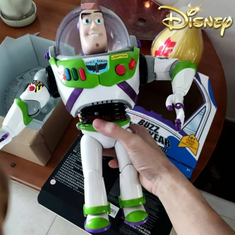 Nowa wyprzedaż Disney Toys Story 4 Juguete Woody Buzz Figurka Model Zabawka Astral Muzyka / Światło Z Skrzydłami Lalka Akcja Prezenty Urodzinowe Zabawka