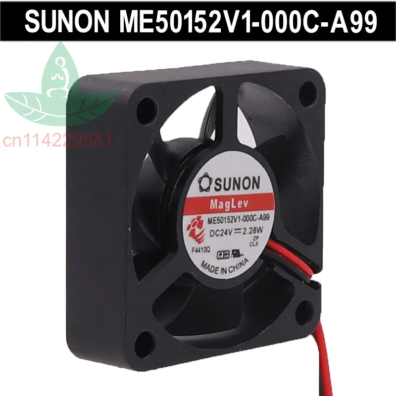 

New For SUNON ME50152V1-000C-A99 5015 24V 2.28W 5CM Inverter Cooling Fan