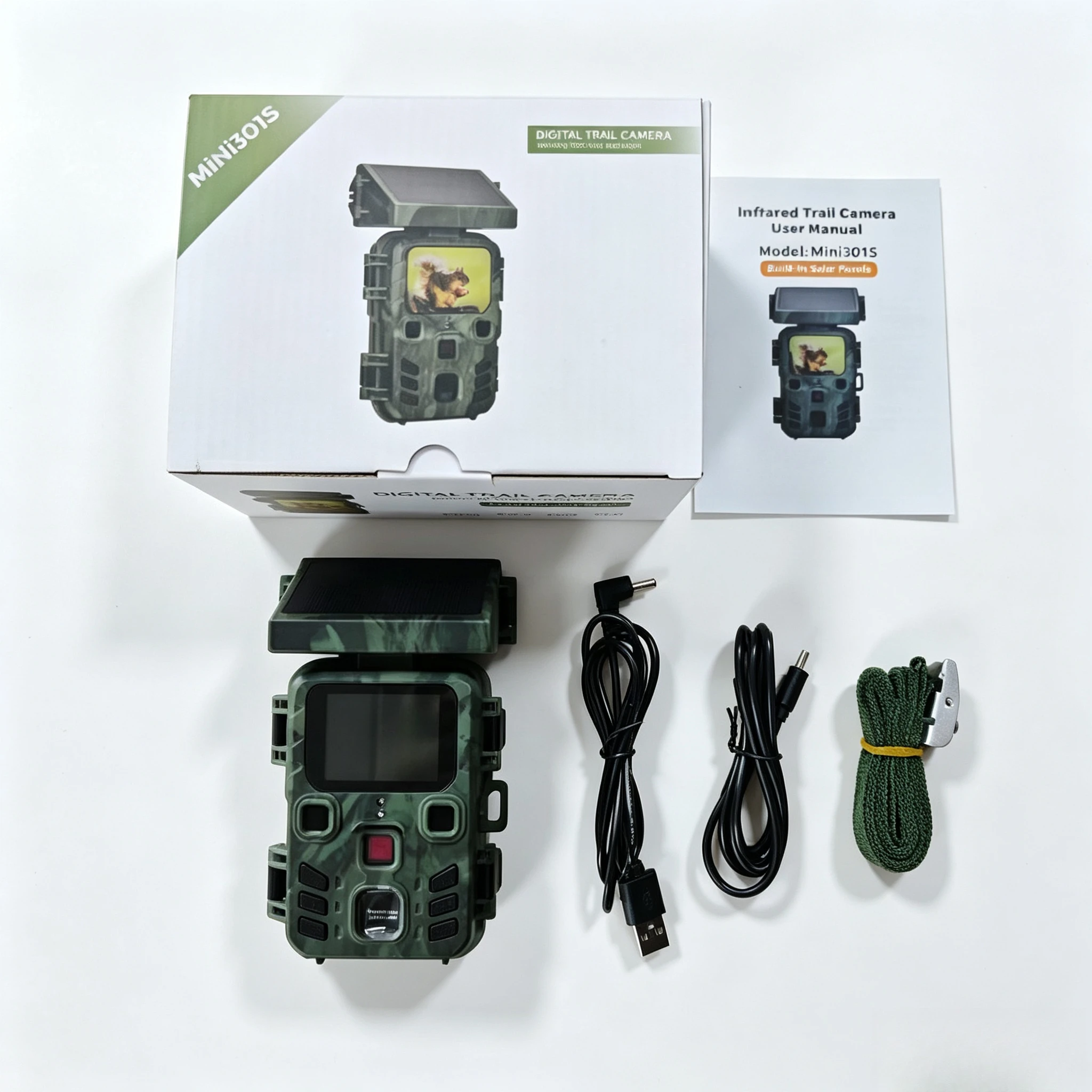 Mini Güneş Enerjili 4K 50MP 0. - Trail Camera Infrared incelemesi ve fiyatı