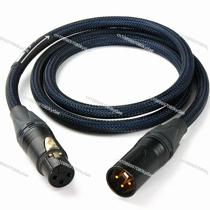 Canare DA206 110 Ohm AES/EBU Digital Cable With Neutrik XLR Male Female Plug