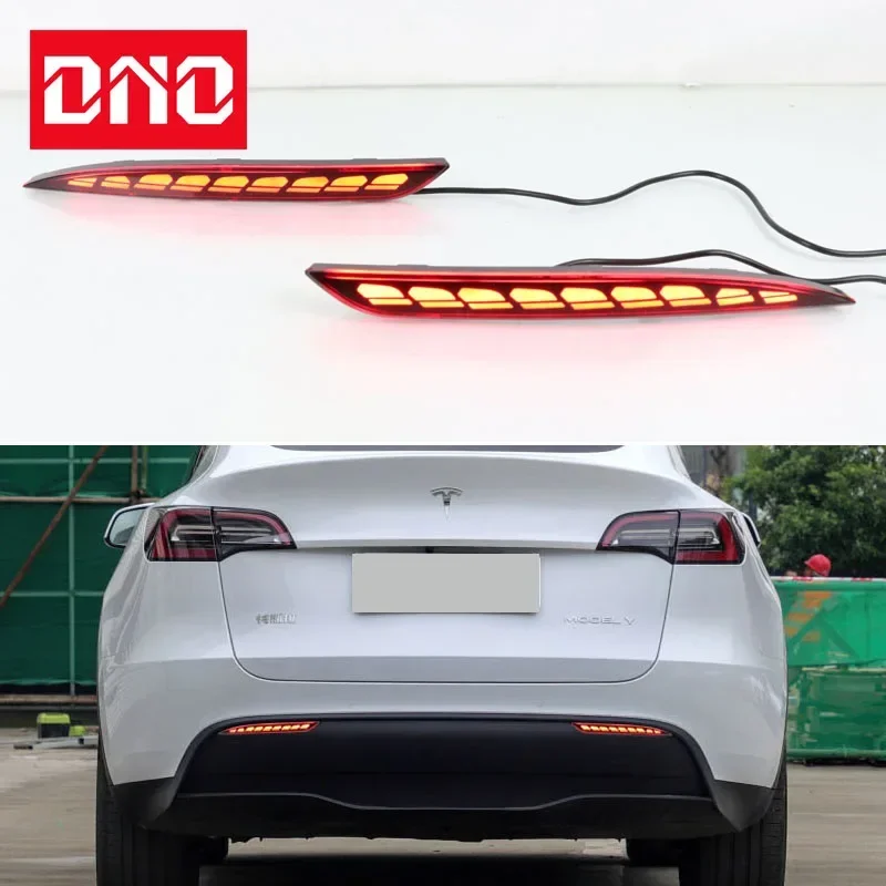 

Автомобильные фонари для заднего бампера Tesla Model Y 2019 - 2021