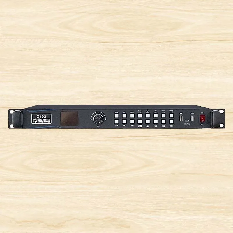 Pantalla LED Linsn X104 procesador de vídeo a todo Color HUB75 RGB LED controlador de señal Digital entrada HDMI VGA DVI