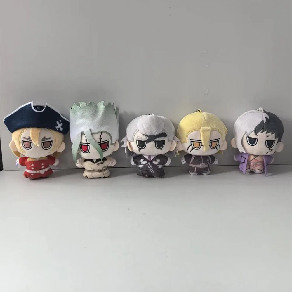 

Anime Dr Stone Nanami Ryusui Plush Doll 10cm Anime Stuffed Toy Pendant Stanley Snyder‌ Plusie Doll Present Collect Gift