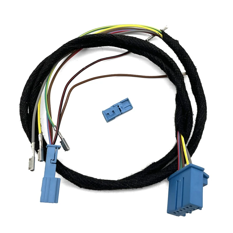 Three Wind Direction Motor Servo Motor With Wiring Harness & Clip 5QD907511K For VW Golf Arteon ID3 ID4 T-Cross For