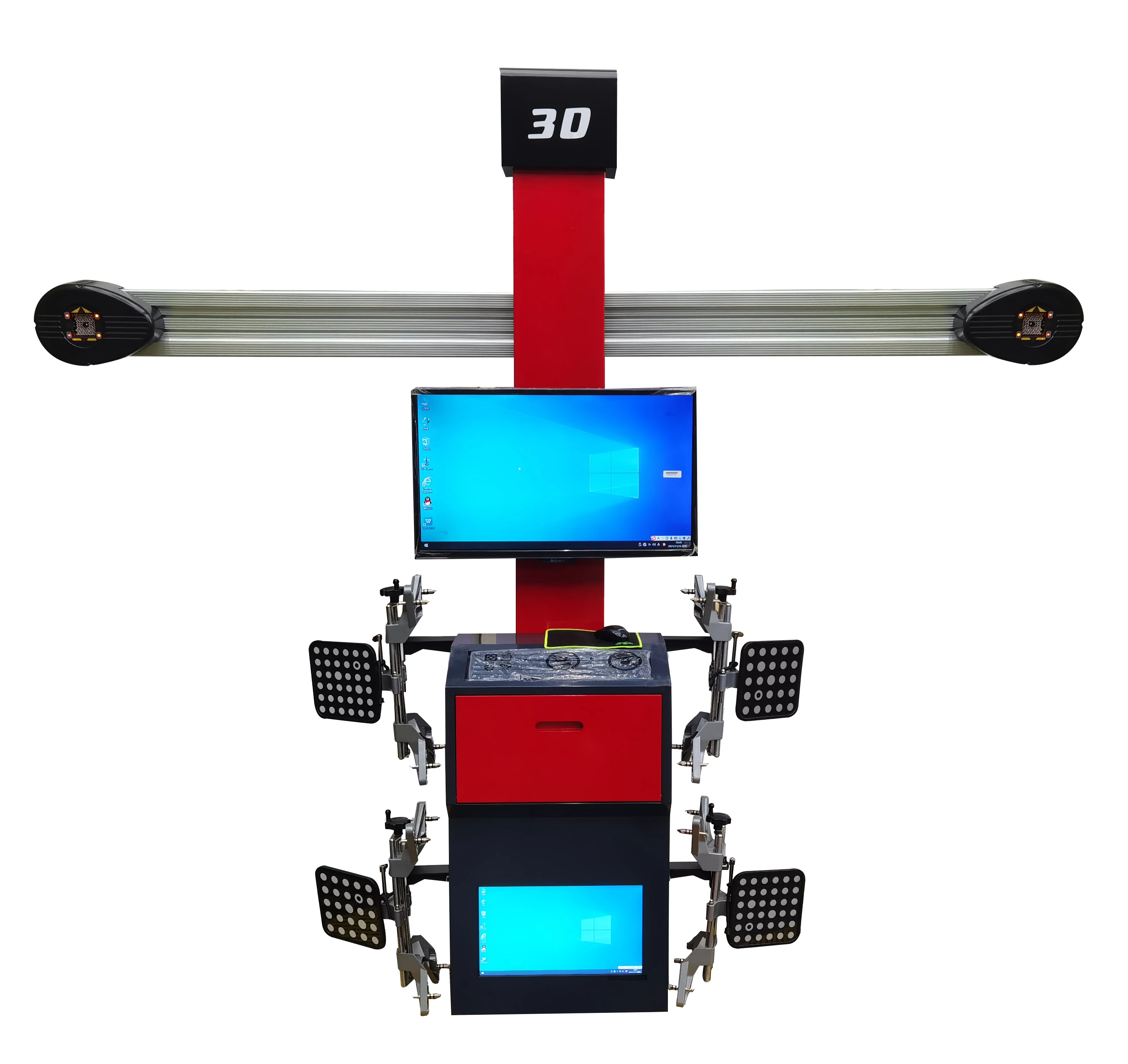 3D Four Wheel Alignment Machine High Precision 4 Wheel Aligner For Auto Repair Workshop CE Certified