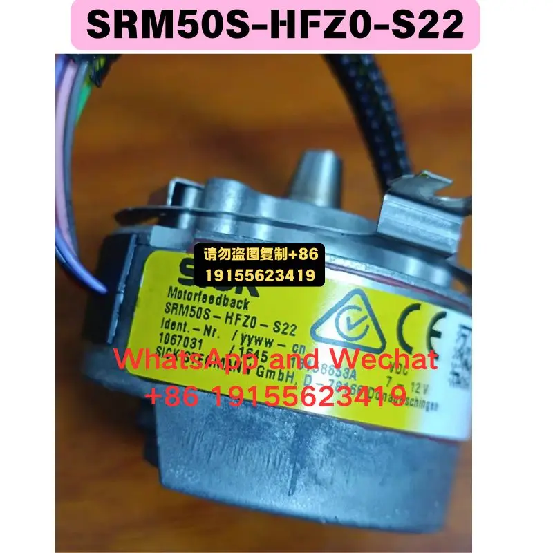 Used OEM disassembled parts SRM50S-HFZ0-S22 encoder Functional test OK Quick delivery