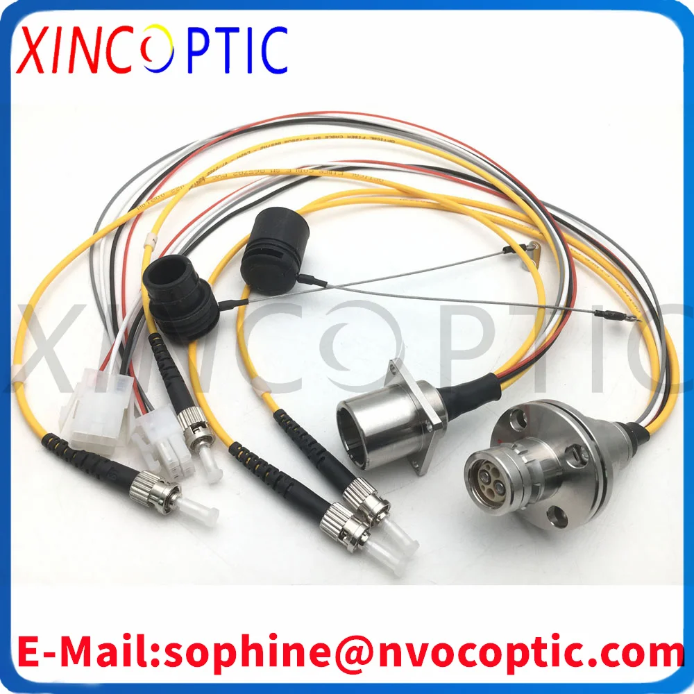 HDTV FXW+EDW Fixed Plug Socket 20cm 30c LC/ST/FC/SC Broadcasting 2Pcs 3K.93C HDTV Camera Assemblies Hybrid Electrical Connector