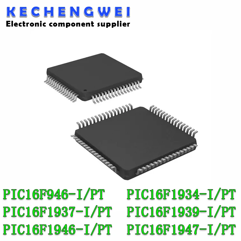 PIC16F946-I PT PIC16F946 PIC16F1934-I, PT PIC16F1937-I, PT PIC16F1939-I, PT PIC16F1946-I, PT PIC16F1947-I, PT TQFP-64, 1PCs/로트