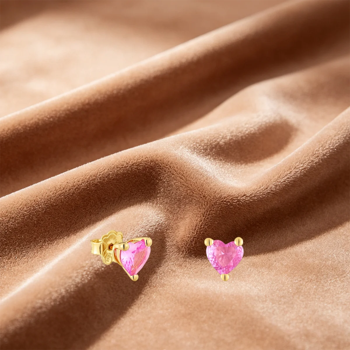 Sweet Heart & Floral Ear Studs Vivid Tone Matching Light All-day Wear Style Nice Casual Gathering Jewelry Gift for Her pendientes plata de ley 925