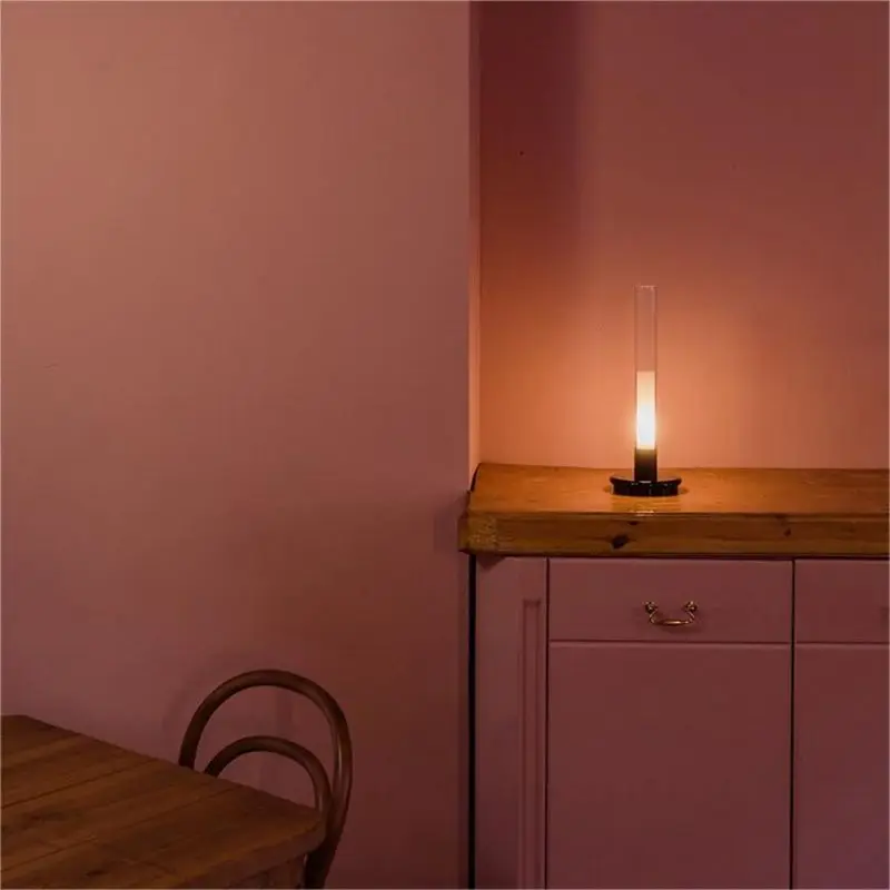 Designer bedside candle table lamp retro charging restaurant study bedroom medieval atmosphere lamp &