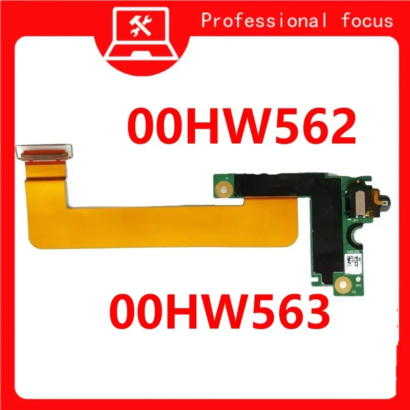 Новые детали для ноутбука LENOVO Thinkpad X1 Carbon 6th, аудиоплата, аудиоподкартка с кабелем 00HW562 00HW563 PK 343003300     SC50F5435