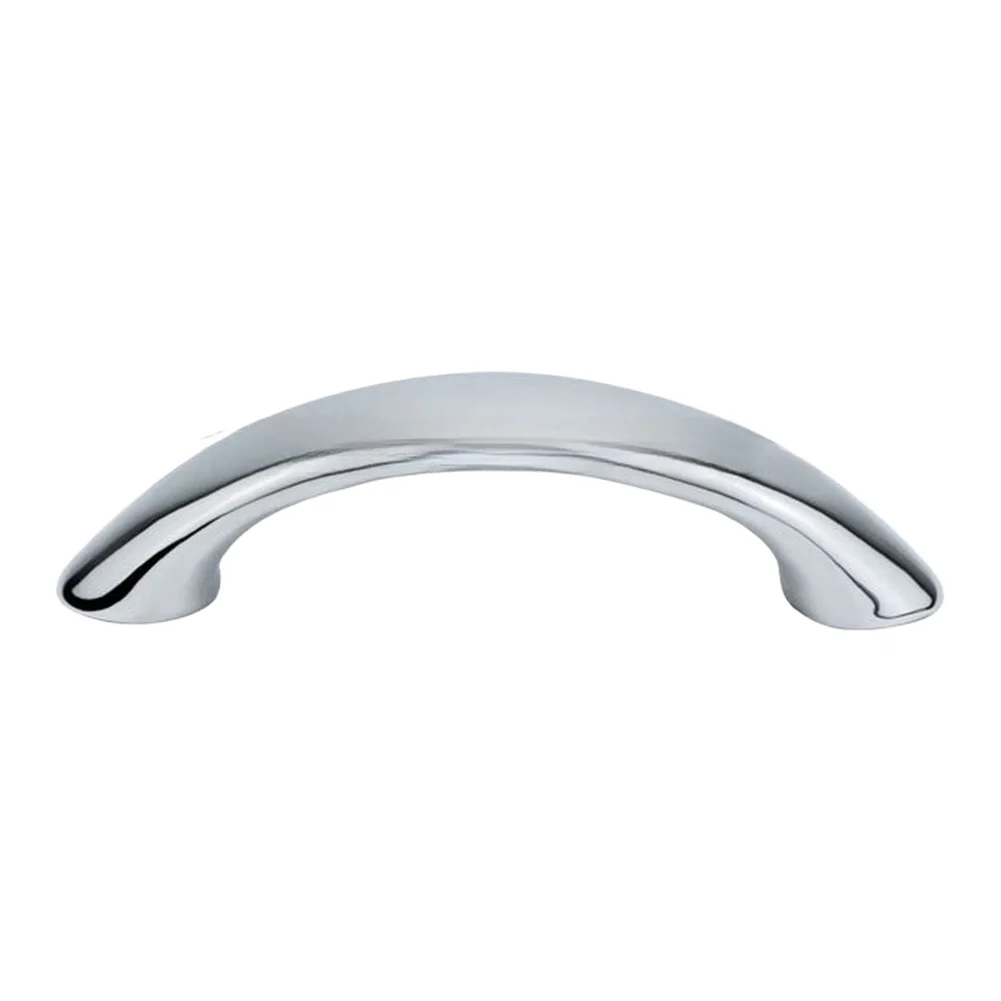 316 Stainless Steel Marine Grade Handrail for Watercraft with Ergonomic Grip and Highly Reflective Polished Finish