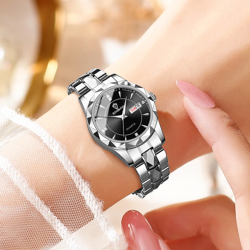 2024 Top Brand Luxury Fashion Diver Watch Woman 30ATM Waterproof Date Clock Sport Watches Quartz Wristwatch Relogio Masculino