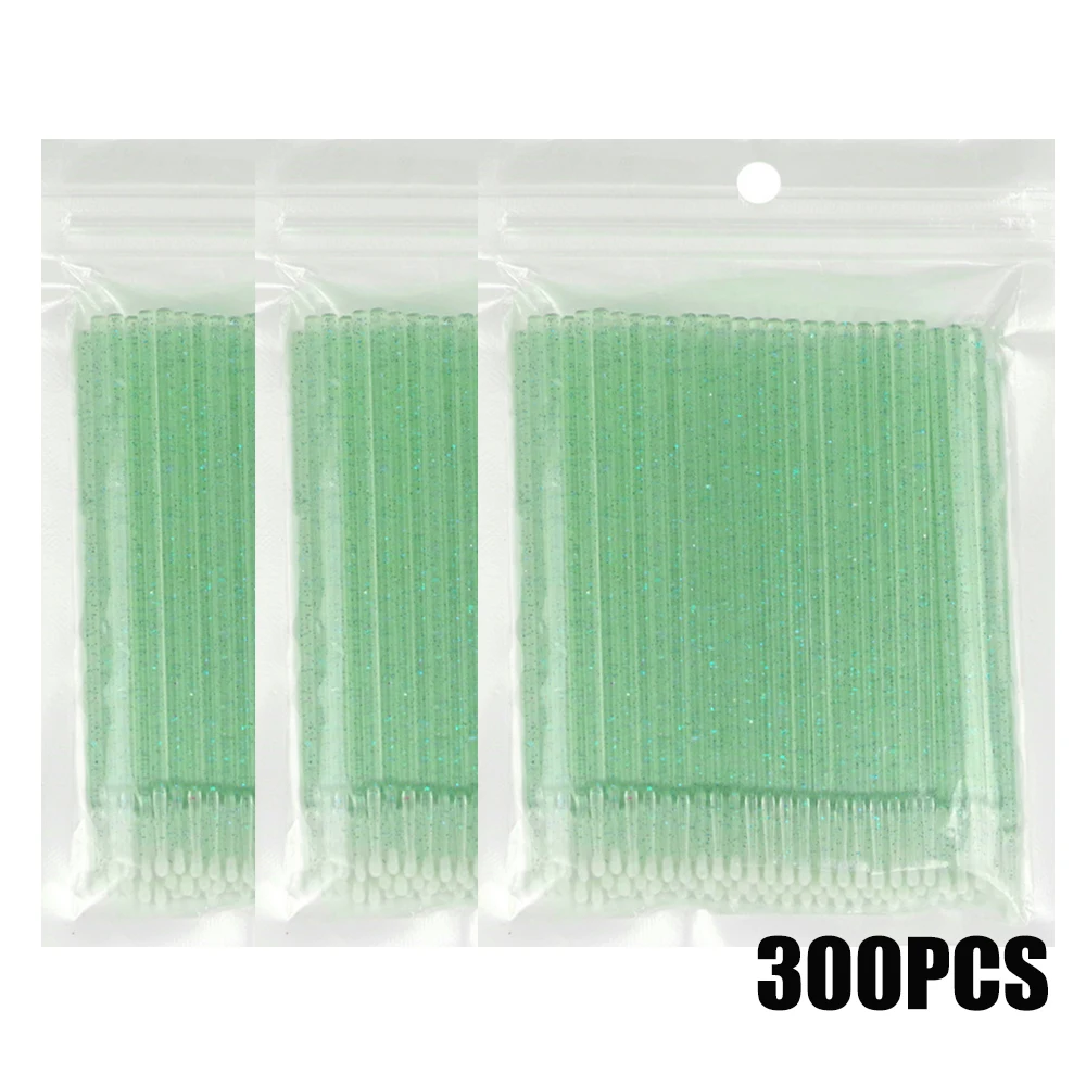 Brosse de nettoyage de cils jetable, 300/500 pièces, Microbrosse pour Extension de cils, pour enlever les cils, Micro brosses, vente en gros